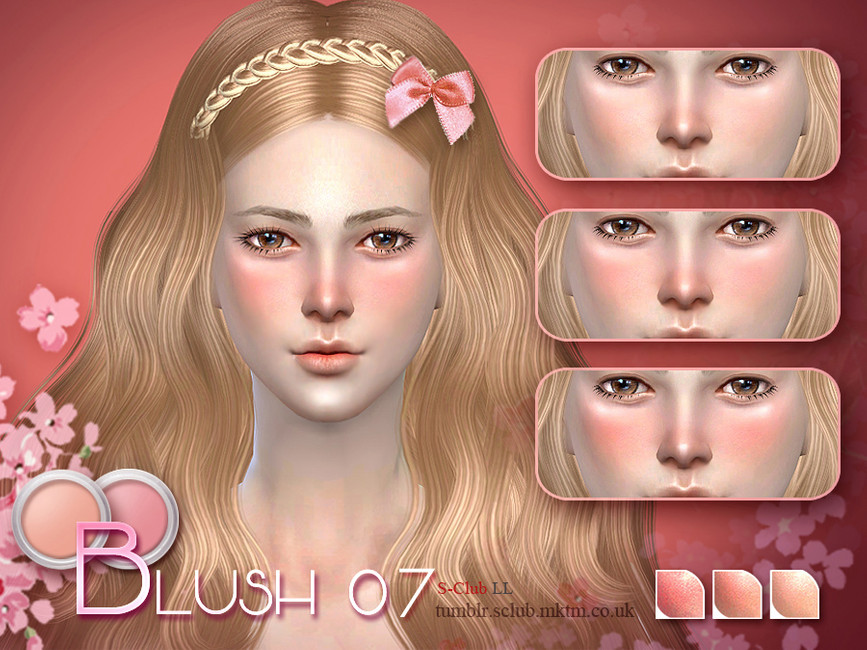 The Sims Resource S Club Ll Ts4 Girl Blush 07