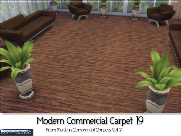 Sims 4 — Modern Commercial Carpet 19 by abormotova2 — From set 2 of 'Modern Commercial Carpets' which includes 15