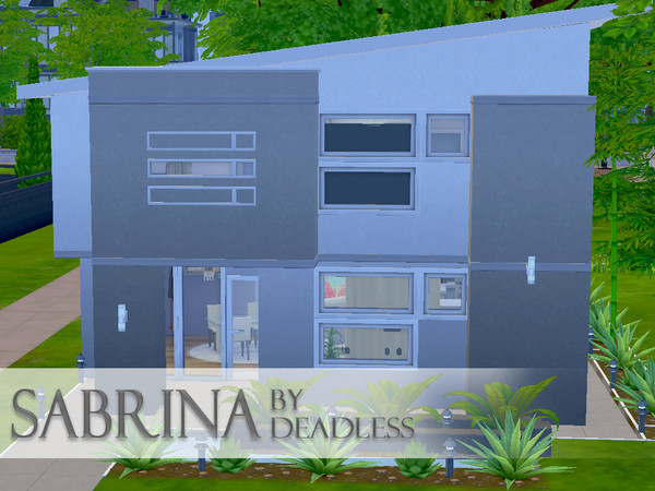 Sims 4 — Sabrina by Deadless — This is a good choice for the modern parents that want to have the best house in the