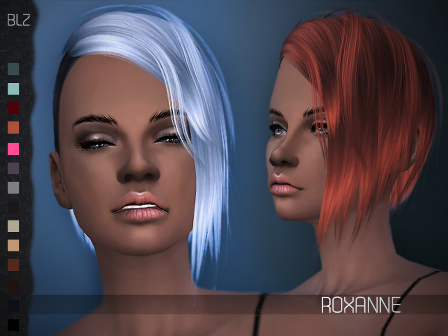 Sims 4 - BLZ - Roxanne (Hair) by BLZ - Here you have my new hair! 