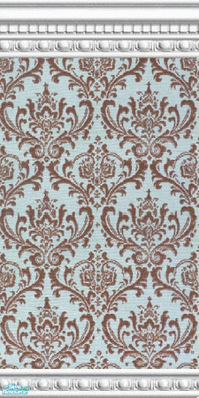 Sims 2 — jsf2ChocolateAquaDE by jsf — The most popular color combination in 2007, chocolate brown and aqua, here in my