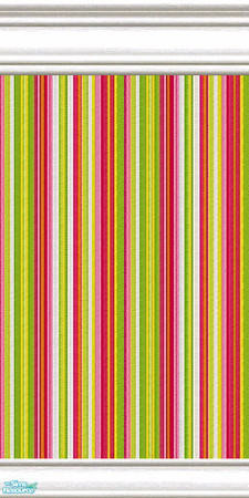 Sims 2 — jsf2CottageCandyStripe by jsf — Celebrate summer by making over your Sims homes in cheery, intense colors of