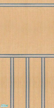 Sims 2 — AbstractRomanceSet - Wall 6 by The_Unicorn — Just some Blue with Caramel Walls and Floors