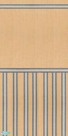 Sims 2 — AbstractRomanceSet - Wall 4 by The_Unicorn — Just some Blue with Caramel Walls and Floors