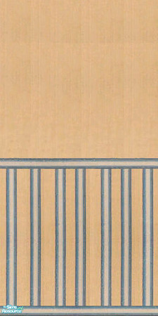 Sims 2 — AbstractRomanceSet - Wall 3 by The_Unicorn — Just some Blue with Caramel Walls and Floors