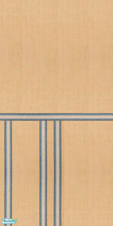 Sims 2 — AbstractRomanceSet - Wall 2 by The_Unicorn — Just some Blue with Caramel Walls and Floors