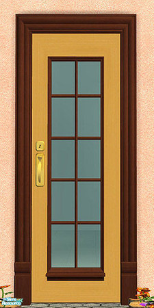 Sims 2 — Funky Wood Doors & Windows - Individual  by azzurrina — This recolor is exclusive for TSR. Similar recolors