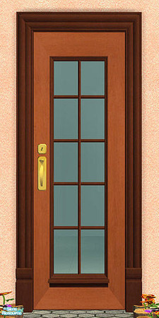 Sims 2 — Funky Wood Doors & Windows - Individual  by azzurrina — This recolor is exclusive for TSR. Similar recolors