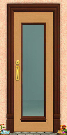 Sims 2 — Funky Wood Doors & Windows - Individual  by azzurrina — This recolor is exclusive for TSR. Similar recolors