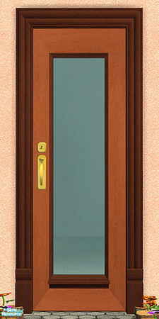 Sims 2 — Funky Wood Doors & Windows - Individual  by azzurrina — This recolor is exclusive for TSR. Similar recolors