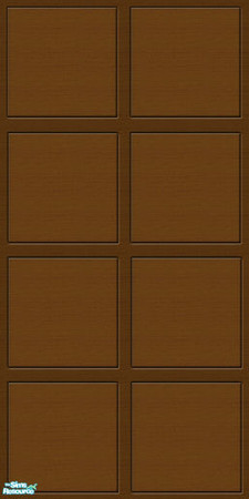 Sims 2 — Wood paneling set  - Dark by earthgirluk03 — Dark wood paneling - earthgirluk03