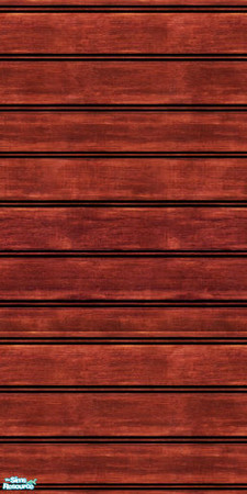 Sims 2 — wood siding set - Individual Item by skinflin — walnut