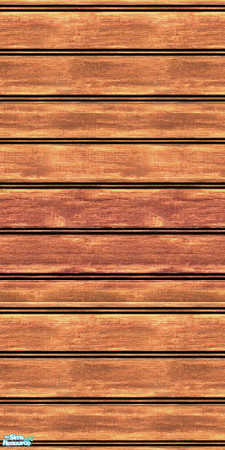 Sims 2 — wood siding set - Individual Item by skinflin — litebrown