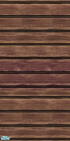 Sims 2 — wood siding set - Individual Item by skinflin — brown