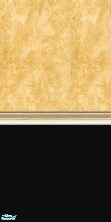 Sims 2 — fantasy 2- plain by skinflin — marble gold/black base cream moulding