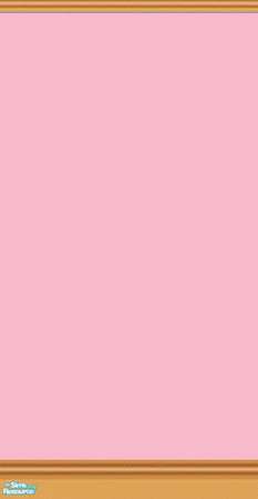 Sims 2 — Mama D's Sims2 Paint LBM - Rose - C by mamads32209 — A rose colored wall. With light brown double (top &