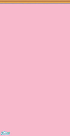 Sims 2 — Mama D's Sims2 Paint LBM - Rose - A by mamads32209 — A rose colored wall. With light brown top molding.