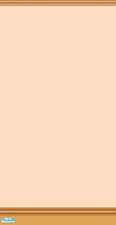 Sims 2 — Mama D's Sims2 Paint LBM - Peach - C by mamads32209 — A peach colored wall. With light brown double (top &