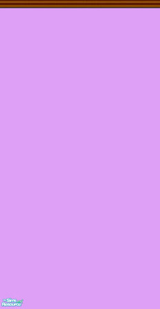 Sims 2 — Mama D's Sims2 Paint DBM - Lavender - A by mamads32209 — A lavender colored wall. With dark brown top molding.