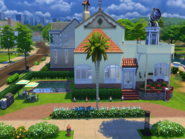 Sims 4 — Pleasant Home by GreyLadyHelenaR — This is perfect for newlyweds or couples who just want to take some time for