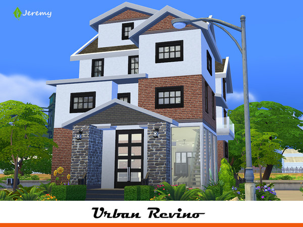 Sims 4 — Urban Revino by jeremy-sims92 — A Small house but still comfortable to live in. It has 3 bathrooms, 3 bedrooms,