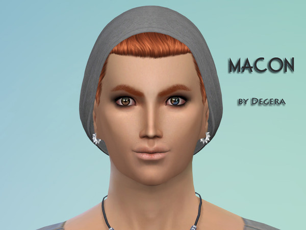 Sims 4 — Macon by Degera — Macon is the biggest computer geek in town, and a genius loner. But is he too lonely? 