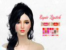 Sims 4 — Espoir Lipstick by SakuraPhan — All ages and all genders Standalone item (not replacement) Custom Thumbnail 28