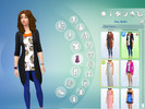 Sims 4 — Kitty Cardigan by Geffifah — I edited one of the body outfits from the base game by replacing the sparkly shirt
