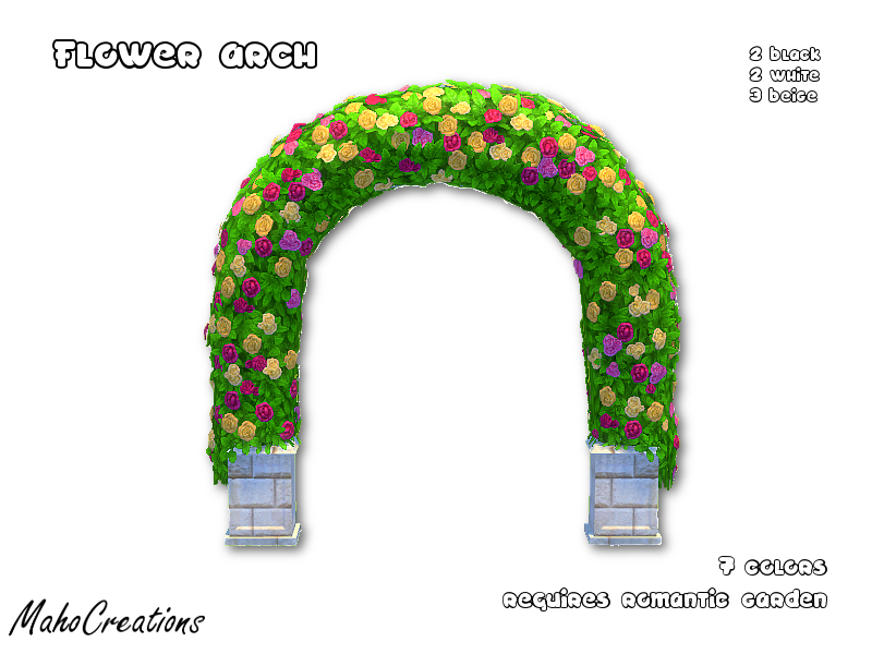 Flower Arch Sims 4
