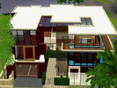 Sims 3 — Crimson Hill by JumboRINE — Red in color, built on hills. Unlike any other houses in Sunset Valley, Crimson Hill