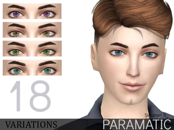 Sims 4 — PARAMATIC eyes by Simstari — This is a series of a range of PARAMATIC eyes. - Both genders - Teens to elders -