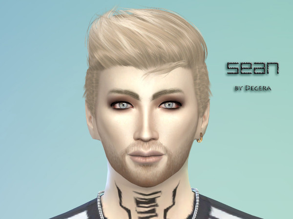 Sims 4 — Sean by Degera — Blondes have more fun, just watch out for the green monster (jealousy)! Romantic and