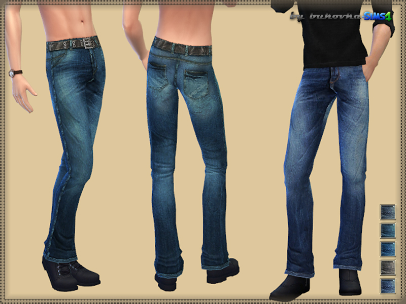 The Sims Resource - Jeans & Strap