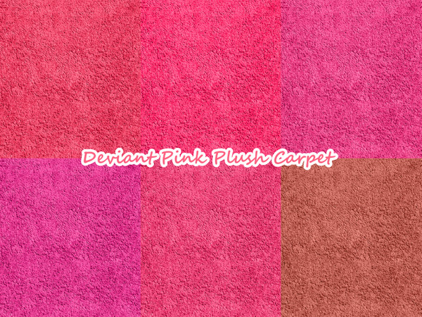 Sims 4 — Plush Pink Carpets by scorchingangel2 — Plush Pink Carpets for your sims.