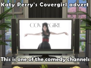Sims 4 — Katy Perry's  Plumpifield mascara advert by Cruzo — Katy Perry's Plumpifield mascara advert