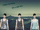 Sims 4 — Boy's Tank Top's - Outdoor Retreat needed by SeduceTheMoose — Just a few dude tank tops planing to upload more.