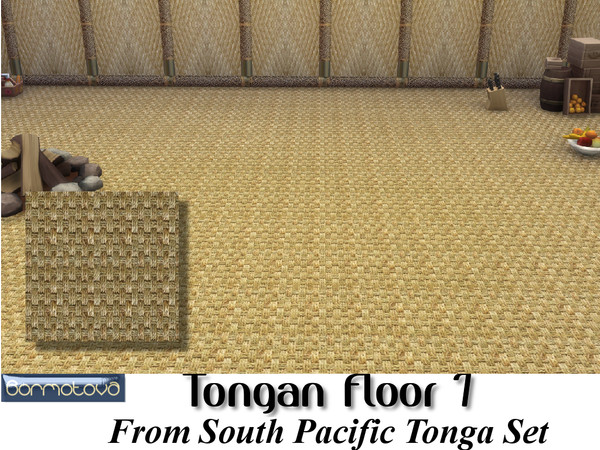 Sims 4 — Tongan Floor 7 by abormotova2 — This is from the South Pacific Tonga set which has 15 types of traditionally