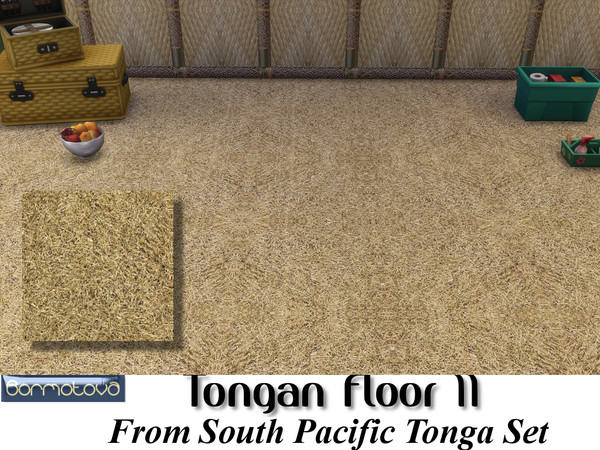 Sims 4 — Tongan Floor 11 by abormotova2 — This is from the South Pacific Tonga set which has 15 types of traditionally