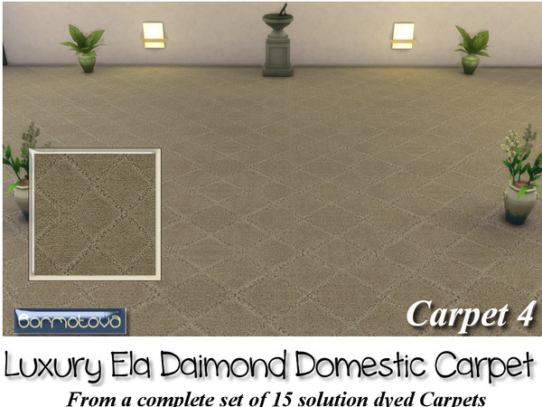 Sims 4 — Ela Diamond Domestic Carpet 4 by abormotova2 — Ela Diamond Domestic Carpet 1 from the complete set of solution