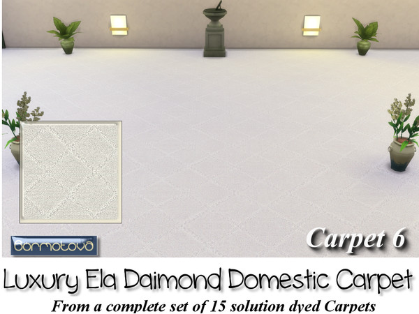 Sims 4 — Ela Diamond Domestic Carpet 6 by abormotova2 — Ela Diamond Domestic Carpet 1 from the complete set of solution