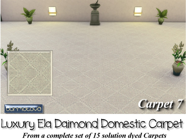 Sims 4 — Ela Diamond Domestic Carpet 7 by abormotova2 — Ela Diamond Domestic Carpet 1 from the complete set of solution