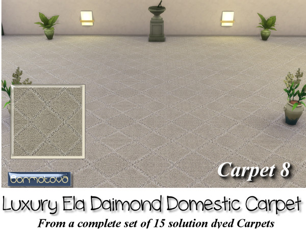Sims 4 — Ela Diamond Domestic Carpet 8 by abormotova2 — Ela Diamond Domestic Carpet 1 from the complete set of solution