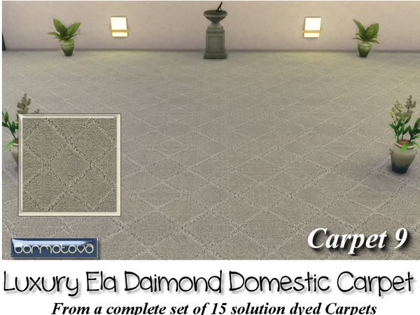 Sims 4 — Ela Diamond Domestic Carpet 9 by abormotova2 — Ela Diamond Domestic Carpet 1 from the complete set of solution