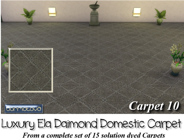 Sims 4 — Ela Diamond Domestic Carpet 10 by abormotova2 — Ela Diamond Domestic Carpet 1 from the complete set of solution
