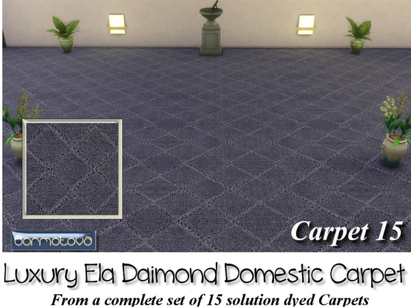 Sims 4 — Ela Diamond Domestic Carpet 15 by abormotova2 — Ela Diamond Domestic Carpet 1 from the complete set of solution