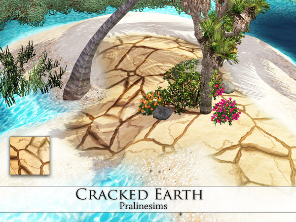 Sims 3 — Cracked Earth by Pralinesims — By Pralinesims