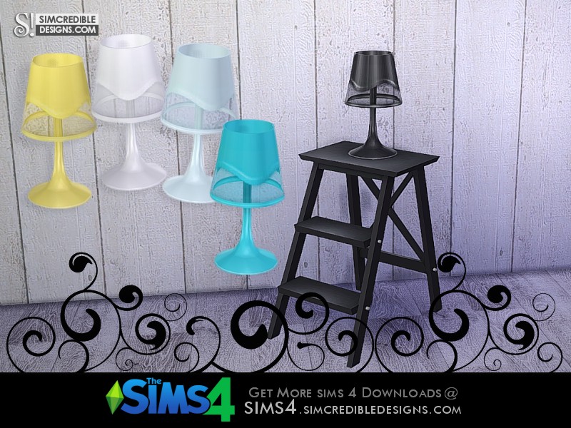 The Sims Resource - Young Way Living Table lamp