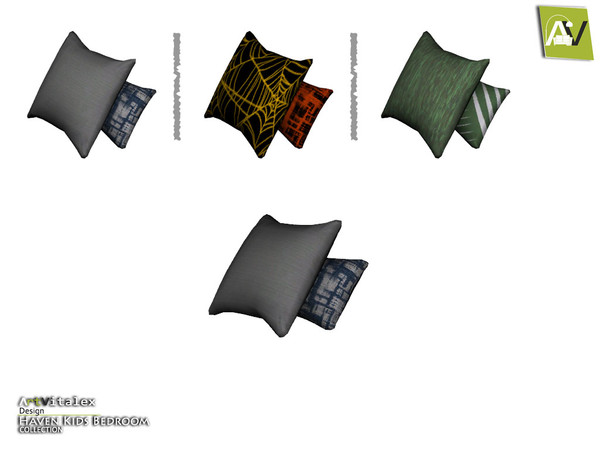 Sims 4 — Haven Kids Bed Pillows by ArtVitalex — - Haven Kids Bed Pillows - ArtVitalex@TSR, Mar 2016