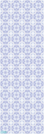 Sims 2 — Studio K Flower Power - Soft Wedgewood by StudioKhagerks — 