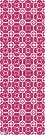 Sims 2 — Studio K Flower Power - Raspberry by StudioKhagerks — 